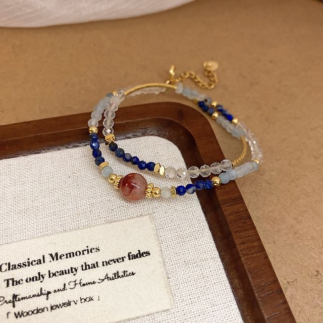 (Various Bead Designs) Tassel Bracelet