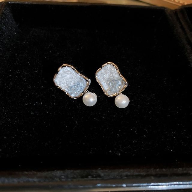 Earring (Various Alloy Crystal Faux Designs) Drop