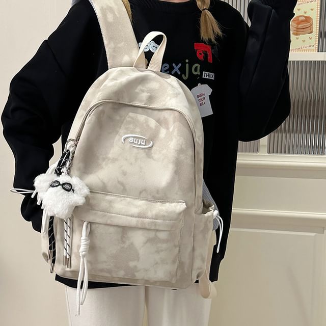 Laptop Backpack Dye Nylon Tie