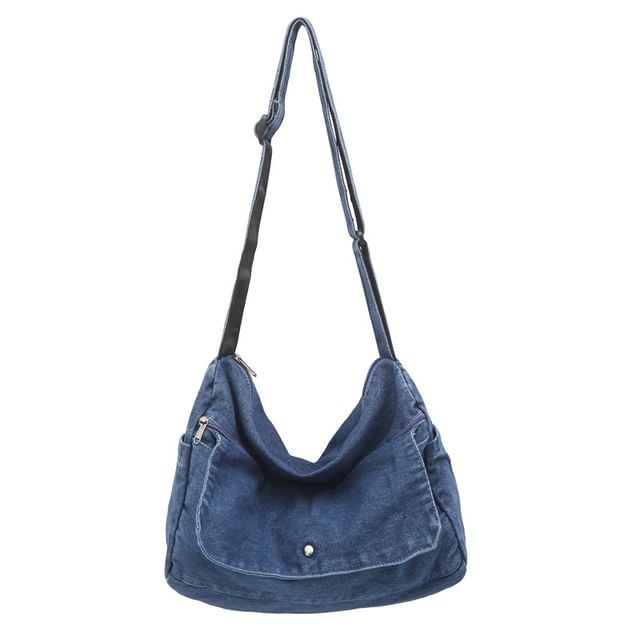 Crossbody Washed Bag Denim