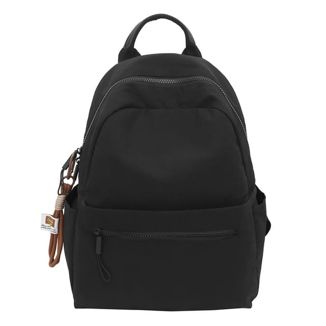 Backpack Set: Laptop + Bag Charm Nylon Plain