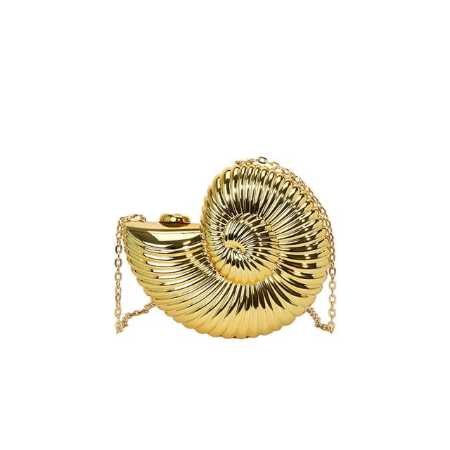 Bag Evening Strap Chain Shell
