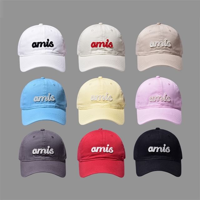 Embroidered Cap Letter