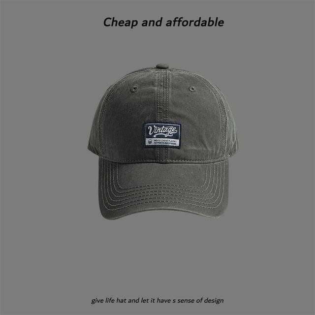 Applique Cap Label