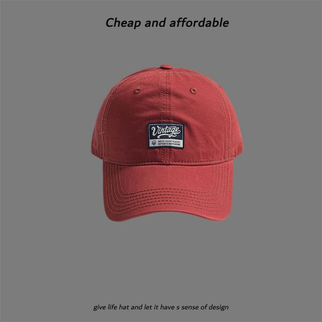 Applique Cap Label