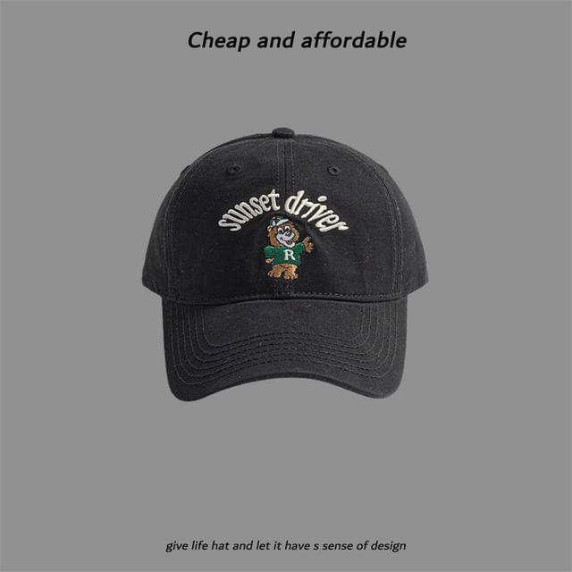 Cap Embroidered Bear