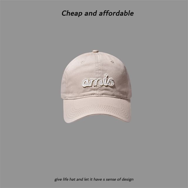 Embroidered Cap Letter