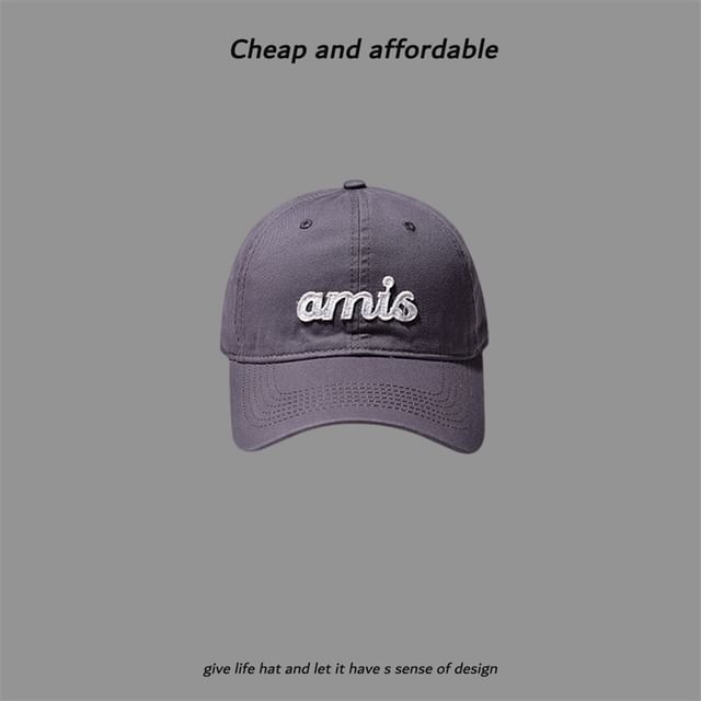 Embroidered Cap Letter