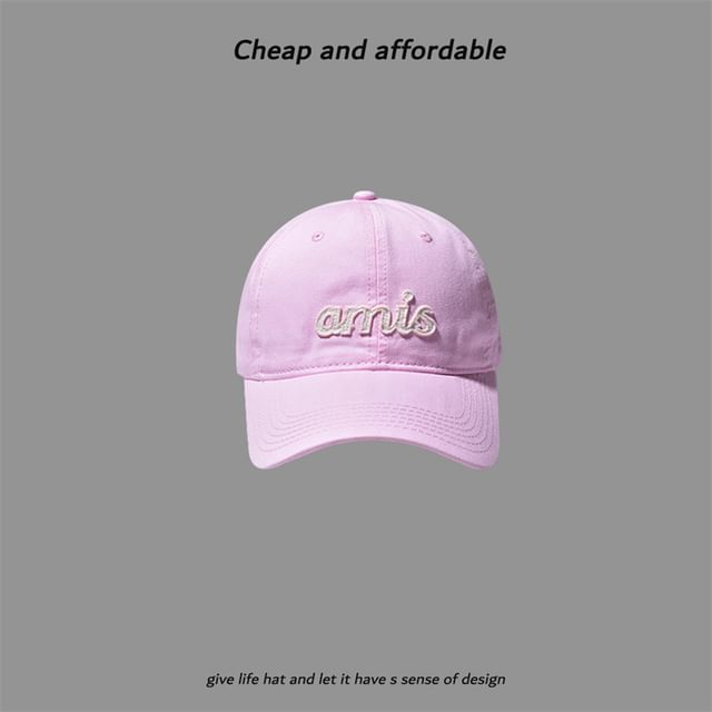 Embroidered Cap Letter