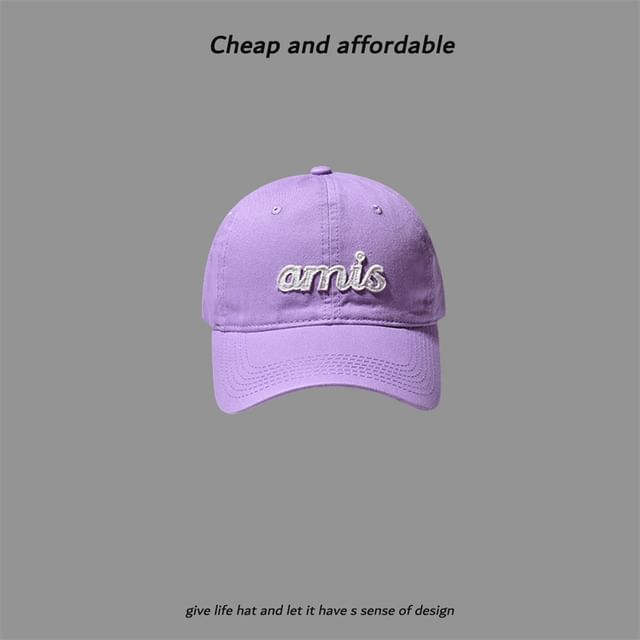 Embroidered Cap Letter