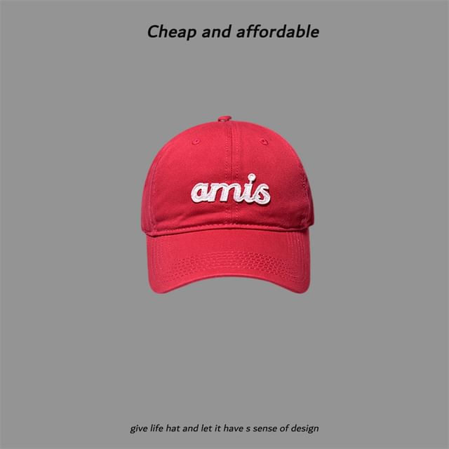 Embroidered Cap Letter