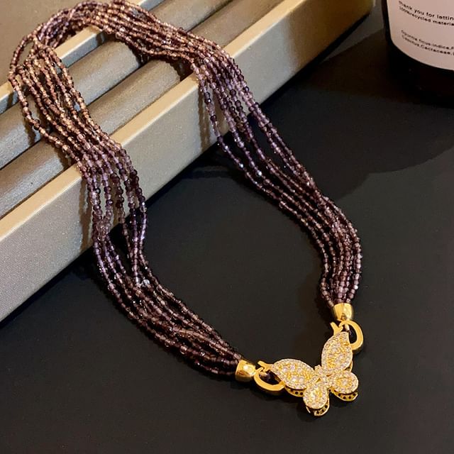 Alloy Designs) (Various / Faux Necklace Gemstone