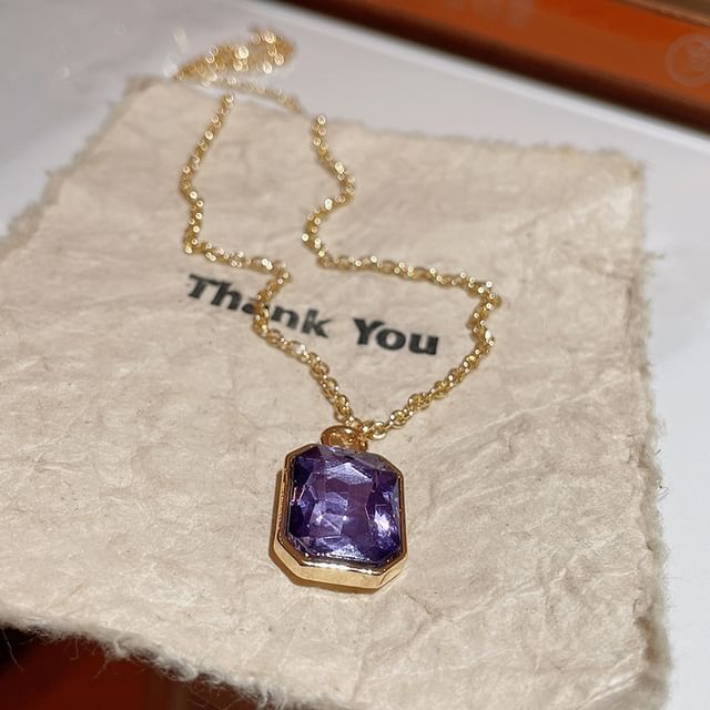 Alloy Designs) (Various / Faux Necklace Gemstone