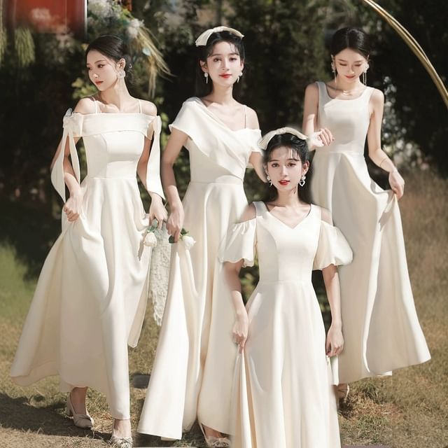 Plain Evening (Various Gown Designs) Bridesmaid