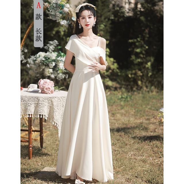 Plain Evening (Various Gown Designs) Bridesmaid