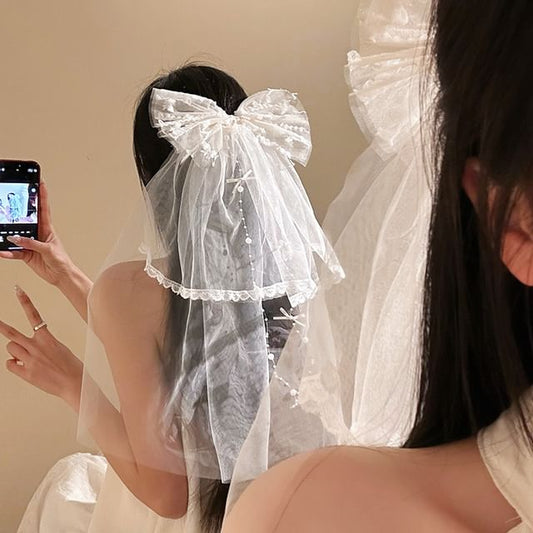 Plain Veil Bow