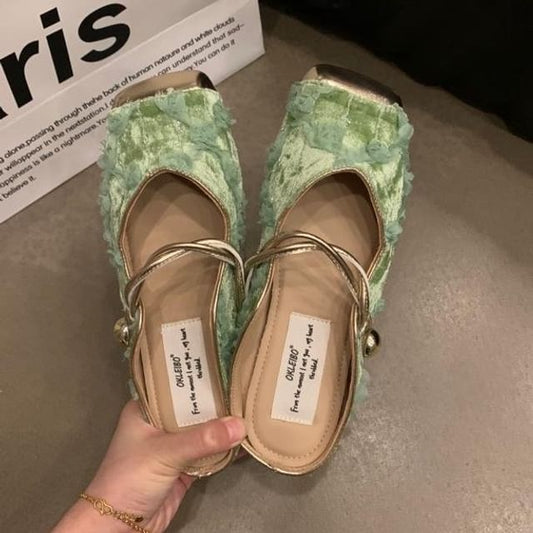 Toe Jane Mary Cap Mules