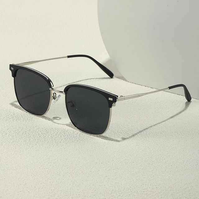 Browline Sunglasses Metal