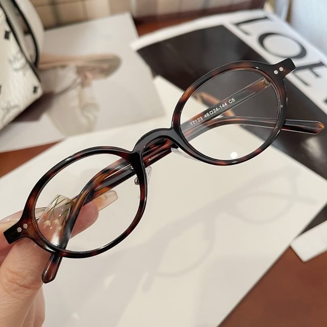 Frame Glasses Oval