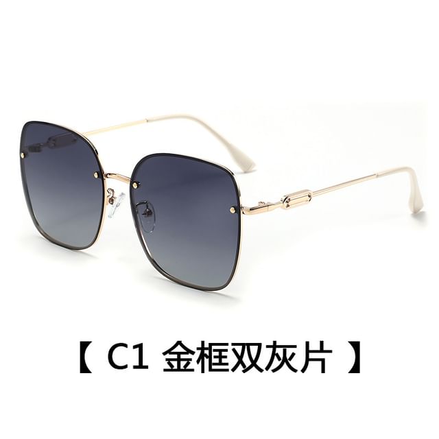 Square Metal Sunglasses