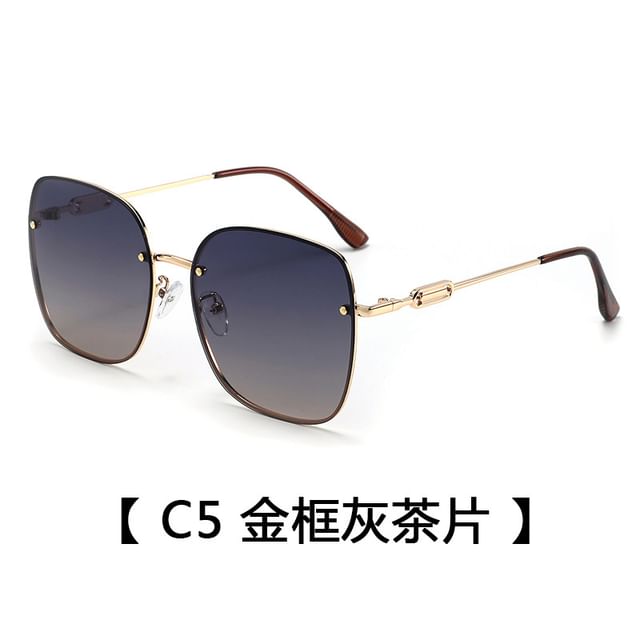 Square Metal Sunglasses