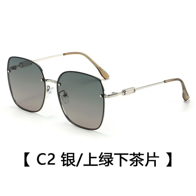 Square Metal Sunglasses