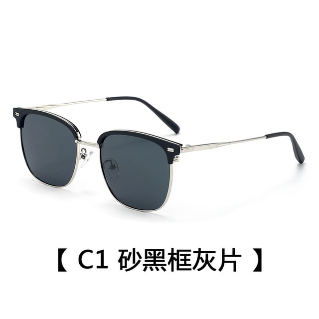 Browline Sunglasses Metal