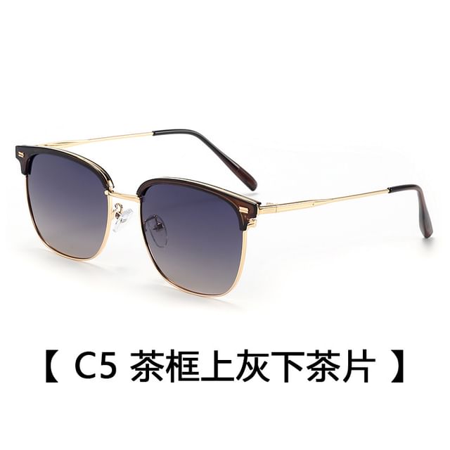 Browline Sunglasses Metal