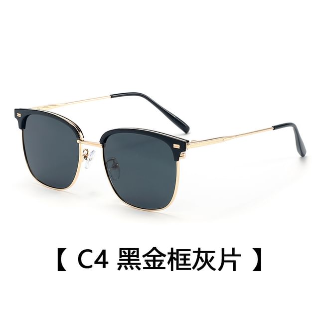 Browline Sunglasses Metal