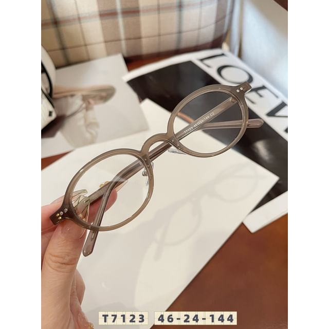Frame Glasses Oval