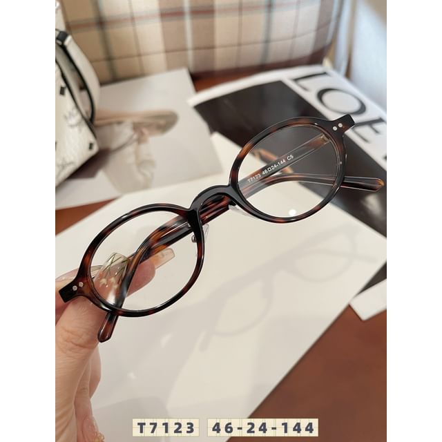 Frame Glasses Oval