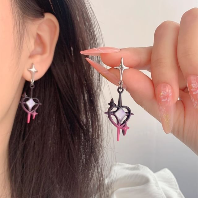 Clip-On Star Earring / Drop