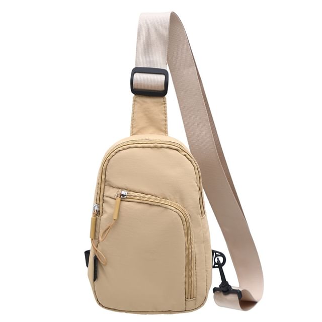 Sling Bag Plain Nylon