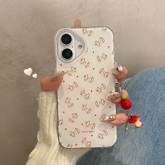 Set / Apple Charm Phone Case