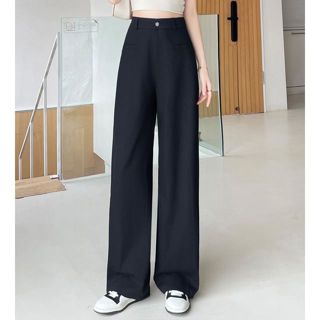 Waist High Washed Designs) Leg Wide Jeans (Various