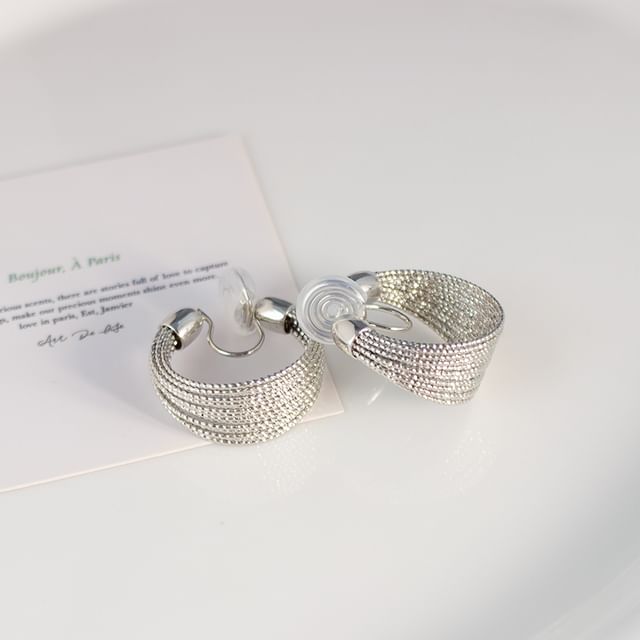 Geometry Clip-On / Earring Hoop