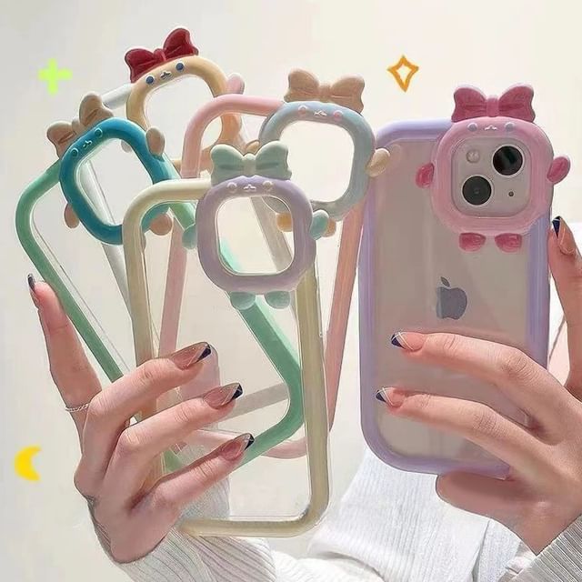 Phone Monster Case Bow
