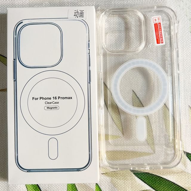 Phone Case with Transparent MagSafe) (Compatible Magnetic
