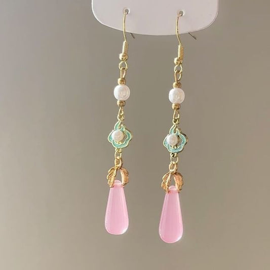 Dangle Pearl Faux Earring