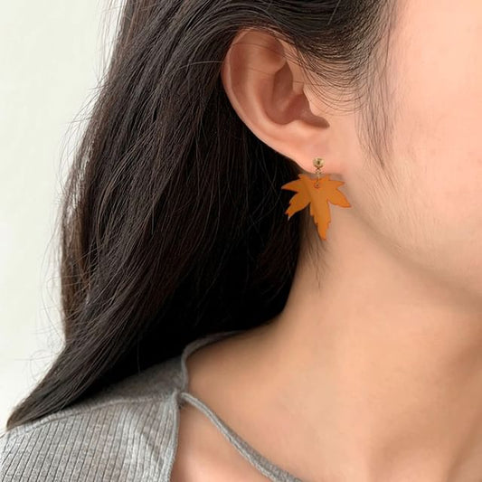 Drop Alloy (Various Cuff Designs) / Leaf Earring Ear