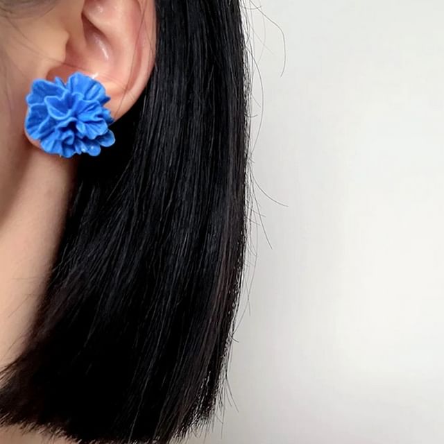 Alloy Ear Earring Floral Cuff Stud /