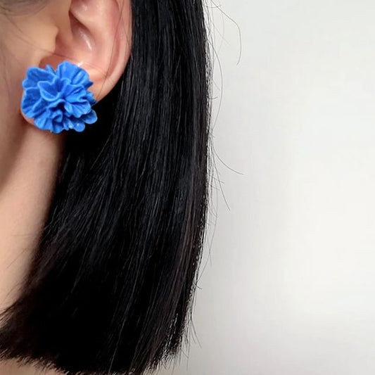 Alloy Ear Earring Floral Cuff Stud /