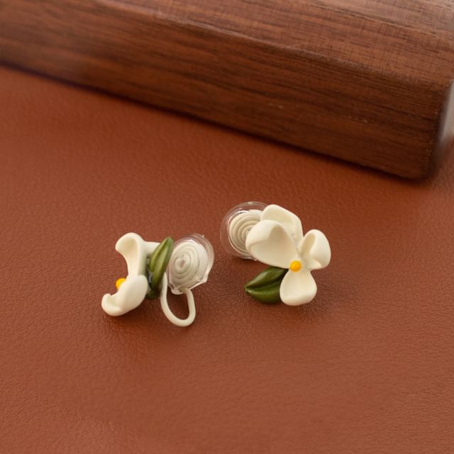 Alloy Cuff Floral Stud Designs) Ear (Various / Earring