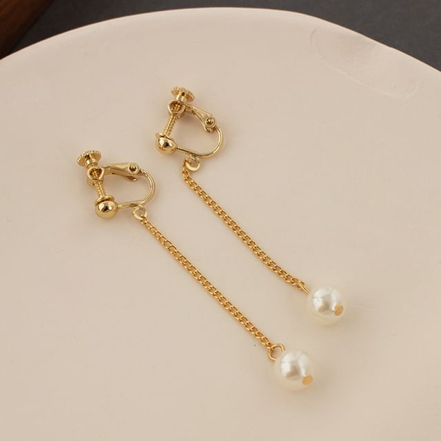Pearl / Dangle Ear Faux Designs) (Various Earring Cuff