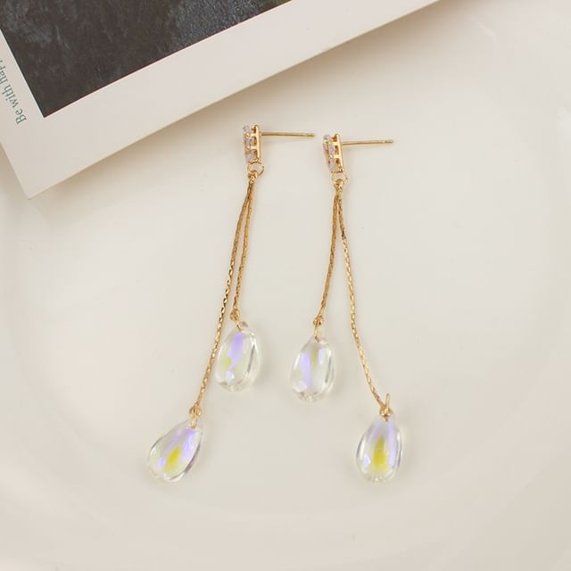 Cuff Crystal / Dangle Alloy Faux Earring Ear