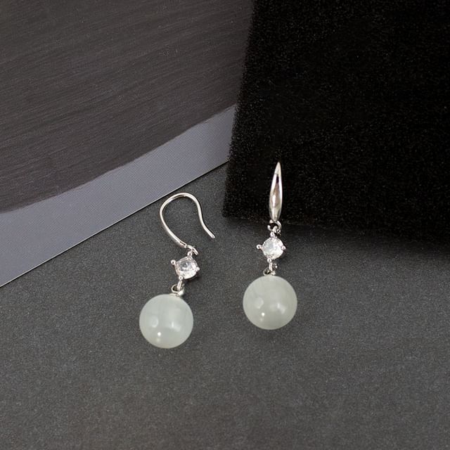 Cat Stone Designs) Ear Earring / Faux Alloy Cuff Eye (Various Dangle