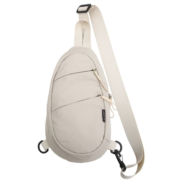 Plain Sling Bag Zip