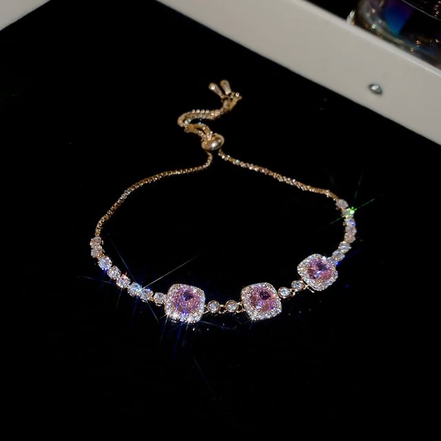 Designs) (Various Rhinestone Bracelet Alloy