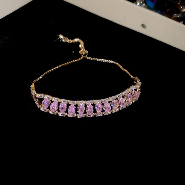 Designs) (Various Rhinestone Bracelet Alloy
