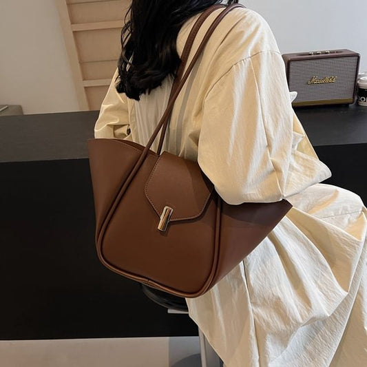 Leather Tote Bag Faux